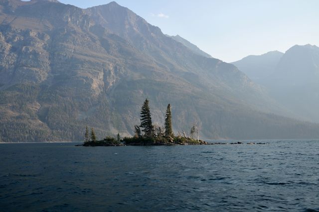 Island, St. Mary Lake