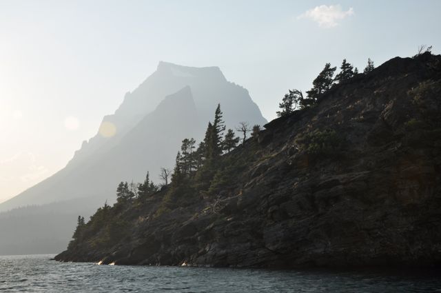 Along St. Mary Lake