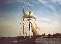 Sailboat in Baltimore Harbor